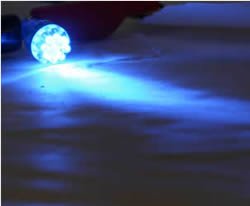 Blue LINCOLN Town Car interior dome light bulb LED dome light 