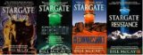 Set of 4 STARGATE Novels By Bill McCay + 1 Bonus STARGATE SG-1 Novel By Ashley McConnell - Rebellion, Retribution, Reconnaisance, Resistance + STARGATE SG-1 (Novelization of the Series Pilot)