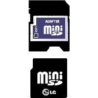 Lautsprecher: LG Mini Secure Digital (SD) 256MB Speicherkarte