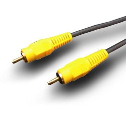 【クリックでお店のこの商品のページへ】フジパーツ AVケーブル 1ピン-1ピン 20m FVC-124G