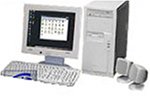 PC-Xperts P4DREAM19 Desktop (2-GHz Pentium 4, 1 GB RAM, 100 GB hard drive) + 19" AOC Monitor