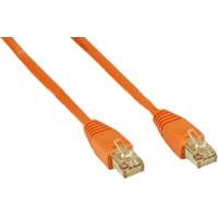 Navigationssysteme: Intos 72500O Patchkabel Kat5e S-FTP orange 10.0 m