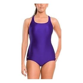 Speedo Women's Classic Fit with Soft Cup Crossback Swimsuit Speedo Women's Classic Fit with Soft Cup Crossback Swimsuit