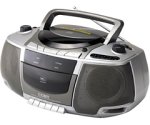 Coby CX-CD248 Portable Boombox with CD Player, Cassette Deck, and AM/FM Tuner