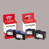 LEX15M1375 Ink Cartridge for Color Jetprinter X63, Z42, and others, Photo, 2/Pack