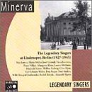 The Legendary Singers at Lindenoper, Berlin