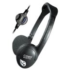 Coby CV120 Super Bass HP w/ Volume Control