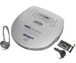 CD Player with X-Jogging Skip Protection and Car Kit