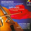 Saint-Saens: Concertos for cello in Am; Shostakovich: Cello Concerto No1, Op107