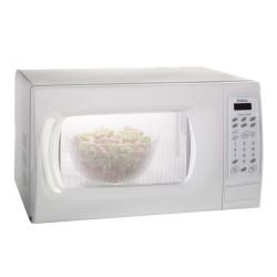 White Galaxy 700 watt Countertop Microwave by Galaxy