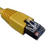 Verst&auml;rker und Receiver: V@NTECH WE-FP03/Y Patchkabel Kat5+ FTP gelb 3.0 m