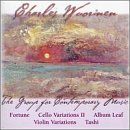 Charles Wuorinen - The Group for Contemporary Music: Fortune / Cello Variations / Album Leaf / Violin Variations / Tashi