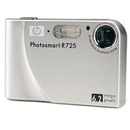 HP Photosmart R725 6.2MP Digital Camera with 3x Optical Zoom 