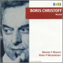 Boris Christoff Recital