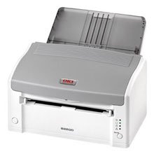 OKI B2200 - Printer - B/W - LED - Legal, A4 - 1200 dpi x 600 dpi - up to 21 ppm - capacity: 150 sheets - USB