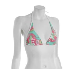 Vix Swimwear ocean 'Delight' embellished string top