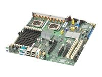 Navigationssysteme: INTEL S5000XVN Dual Core SAS SVRMOT fuer Xeon CPUs FSB667 1066/1333MHz 32GB ECC FBDIMMs 2x3GB SATA ports