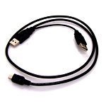 Audio und Video: USB Y-Kabel mit 2x USB A auf 1x USB A