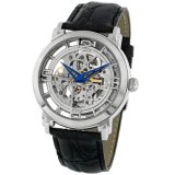 Review   / Stuhrling Men's 'Winchester' Skeletonized Case Automatic Watch #165.3335E31
