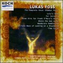 Foss: Lulu's Song/For Cornelia/Three Airs for Frank O'Hara's Angel/Where the Bee Sucks/Wanderers Gemutsruhe/Thirteen