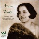 Ninon Vallin sings Canciones, Lieder and Peruvian Folk Songs