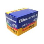 Kodak ELITE Chrome 400 Speed 24 Exposure 35mm Slide Film