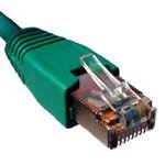 Verst&auml;rker und Receiver: V@NTECH WE-FP03/G Patchkabel Kat5+ FTP gr�n 3.0 m
