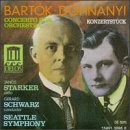 Dohn&aacute;nyi: Konzertst&uuml;ck/Bartok: Concerto for Orchestra