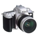 NIKON N75 35MM Autofocus SLR Camera w/ 28-80MM Lens ( Silver / Black )