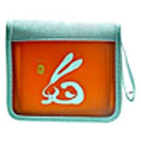Handys ohne Vertrag: GR Computer CD Wallet CS 28 Hase Tasche f�r 28 CDs Orange