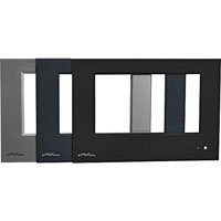 Media Street Magnetic Snap-On Front Frame Plates in Silver, Black and Blue for the eMotion Multimedia Digital Picture Frame