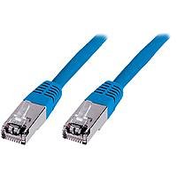 Elektronik und Foto: Assmann Ecoline Patchkabel Patchkabel Kat5e S-FTP blau 0.5 m