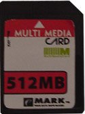 Drucker: eMark MultiMediaCard Speicherkarte 512MB