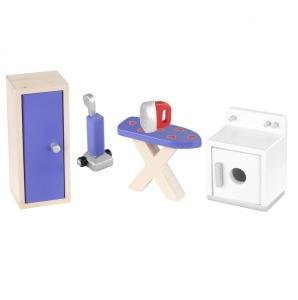 Laundry Room Accessories Dollhouse Furniture Set