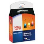 Office Depot(R) Model 193 Color Ink Refill Kit