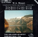 Mozart: String Quintets Vol. 1