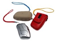 Heimkinosysteme: Handgurt Set f�r �-mini in 3 Farben: blau, rot, gelb