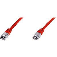 Elektronik und Foto: Assmann A-MCSSP 60020/R Patchkabel Kat6 S-STP rot 2.0 m