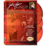 John Lyons The Trail Riding Series - Training From The Heart 3 DVD Set - Groundwork, Riding and Performance Topics for You and Your Horse