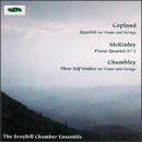 Copland: Quartet; McKinley: Quartet No1
