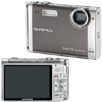 Olympus Stylus 730 7.1MP Digital Camera with Digital Image Stabilized 3x Optical Zoom (Silver)