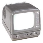 Axion ACN-3517 5" Portable Black & White AC/DC TV