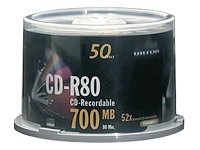 Audio und Video: ultron CD-R80 100Pk. CD Rohling 80 Minuten 700 MB 52 x Speed Spindel