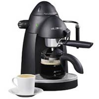 Mr. Coffee ECM20 Mr. Coffee 4 Cup Espresso Cappuccino Maker by Mr. Coffee