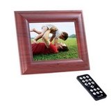 PF-A01 10.4IN OAK PHOTO FRAME 4:3 REMOTE CONTROL MULTI PHOTO 128M