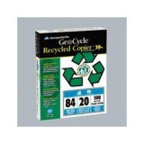 Recycled GeoCycle Copy Paper, White, 8-1/2x11, 500 Sheets/Ream (GEP992787)