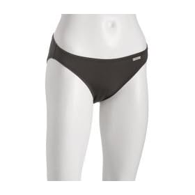 DKNY dark brown solid classic bikini bottoms DKNY dark brown solid classic bikini bottoms