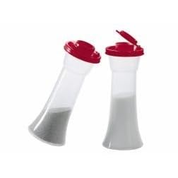 Tupperware Large Hourglass Salt and Pepper Shakers by Tupperware