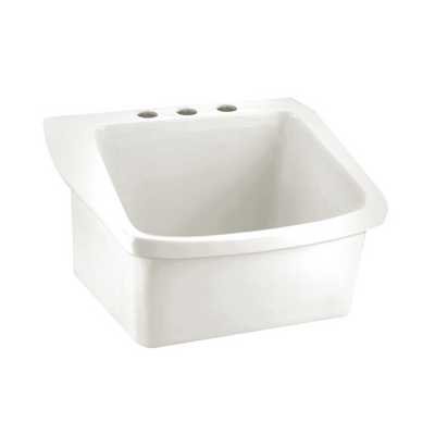 American Standard 9047.044.020 White Surgeon Scrub Vitreous China Utility Sink 9047.044