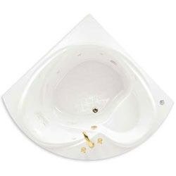 American Standard Savona Corner Whirlpool Bath 2902.028W